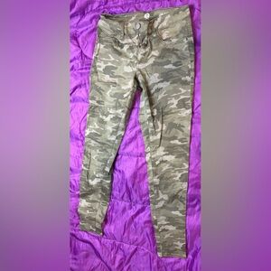 Camo Skinny Jeans